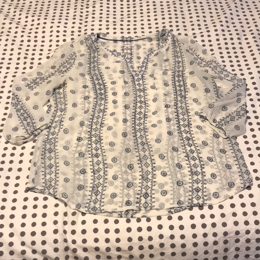Women printed top